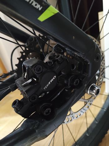 ROCKRIDER Mountain Bike Microshift Advent 2021 Mountainbike de segunda mano, Negro — imagen 11 de 15
