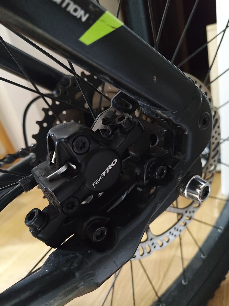 ROCKRIDER Mountain Bike Microshift Advent 2021 Mountainbike de segunda mano, Negro — imagen 11 de 15