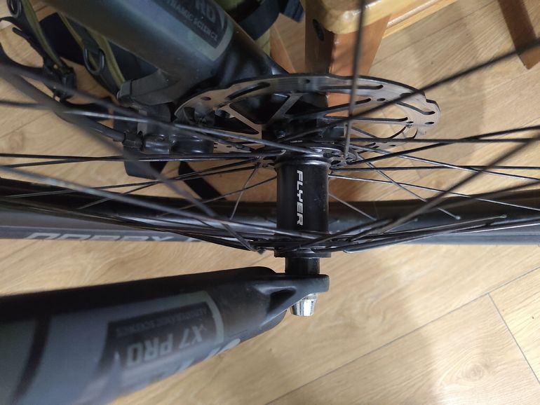 ROCKRIDER Mountain Bike Microshift Advent 2021 Mountainbike de segunda mano, Negro — imagen 10 de 15
