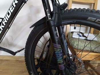 ROCKRIDER Mountain Bike Microshift Advent 2021 Mountainbike de segunda mano, Negro — imagen 4 de 15