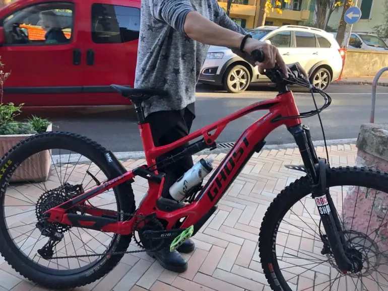 Used Ghost Ghost Asx 6.7+ Hybride 2020 Mountainbike, Red — image 7 of 7