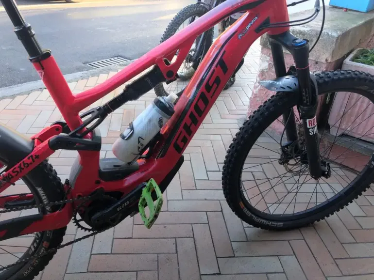 Used Ghost Ghost Asx 6.7+ Hybride 2020 Mountainbike, Red — image 4 of 7