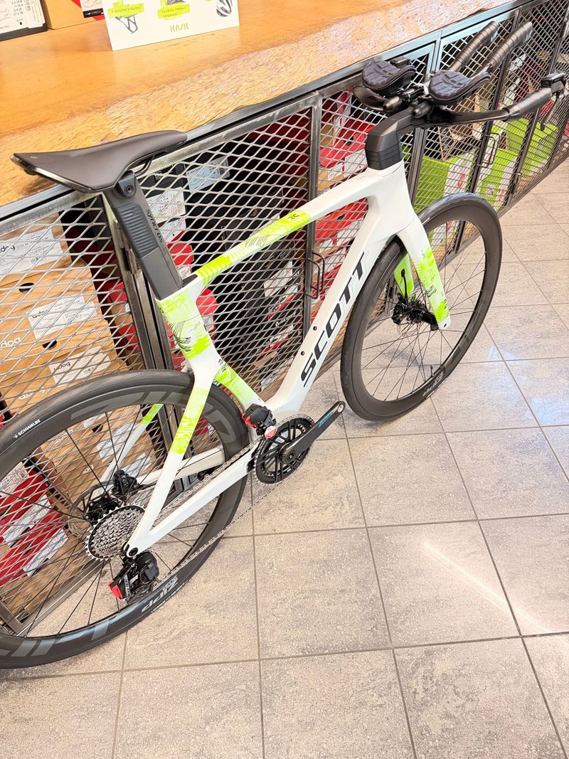 Gebrauchtes Scott Foil RC TRI 2026 Road & Gravel, Weiß — Bild 3 von 14
