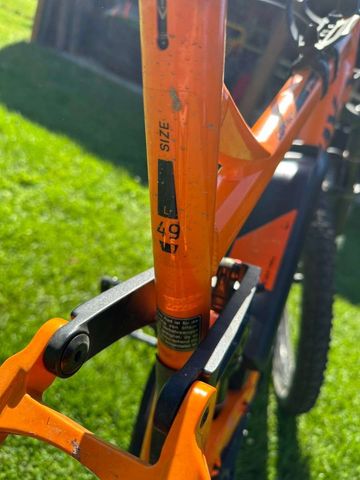 Used Conway EMF 527+ 2019 Mountainbike, Orange — image 6 of 8
