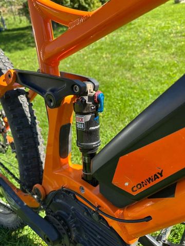 Used Conway EMF 527+ 2019 Mountainbike, Orange — image 5 of 8