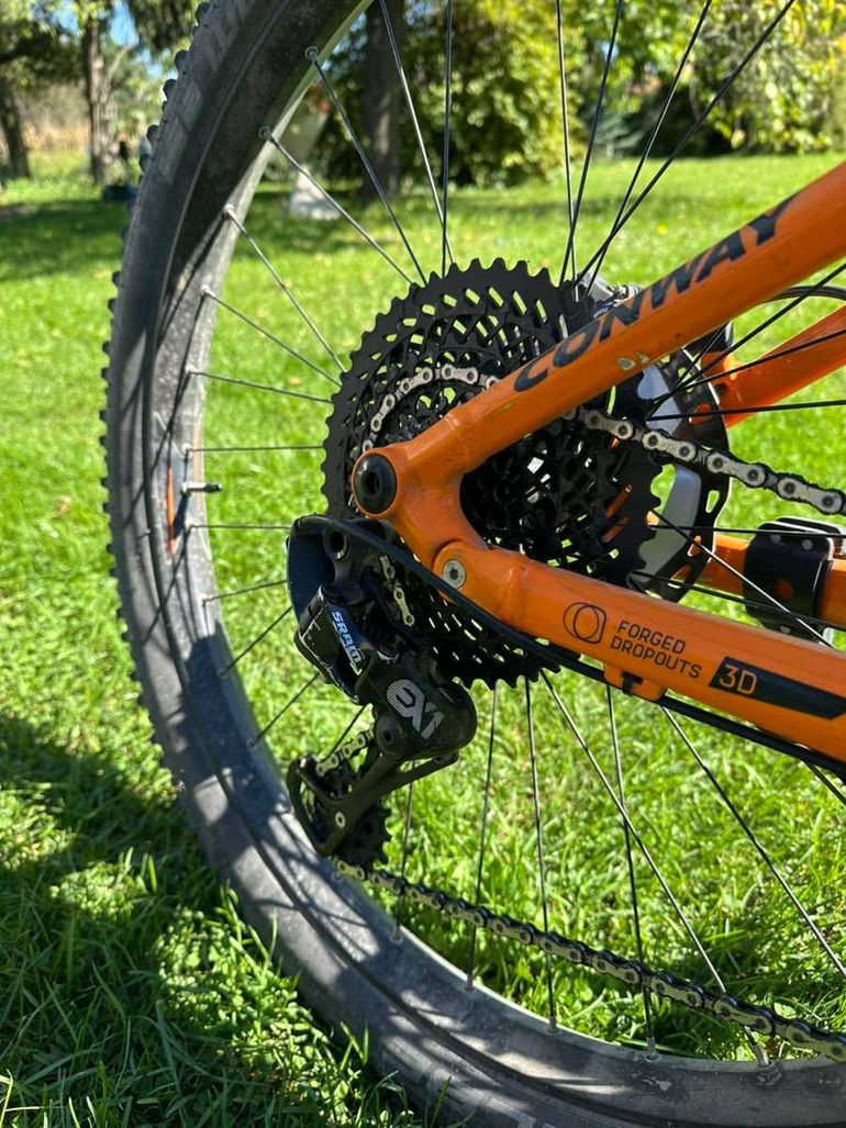 Used Conway EMF 527+ 2019 Mountainbike, Orange — image 7 of 8
