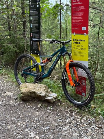 Used Orbea Rallon Sram Eagle Transmission XX 2023 Mountainbike, Blue — image 2 of 3
