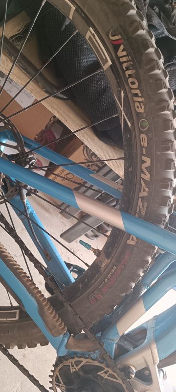 Used Mondraker Crafty SRAM X0 Eagle AXS (T-Type) 2022 Mountainbike, Blue — image 8 of 11