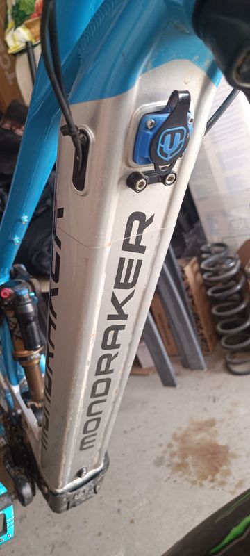 Used Mondraker Crafty SRAM X0 Eagle AXS (T-Type) 2022 Mountainbike, Blue — image 7 of 11
