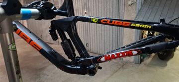 Used CUBE STEREO ONE77 PRO 29 2023 Frameset 2023 Mountainbike, Black, 29 — image 3 of 3