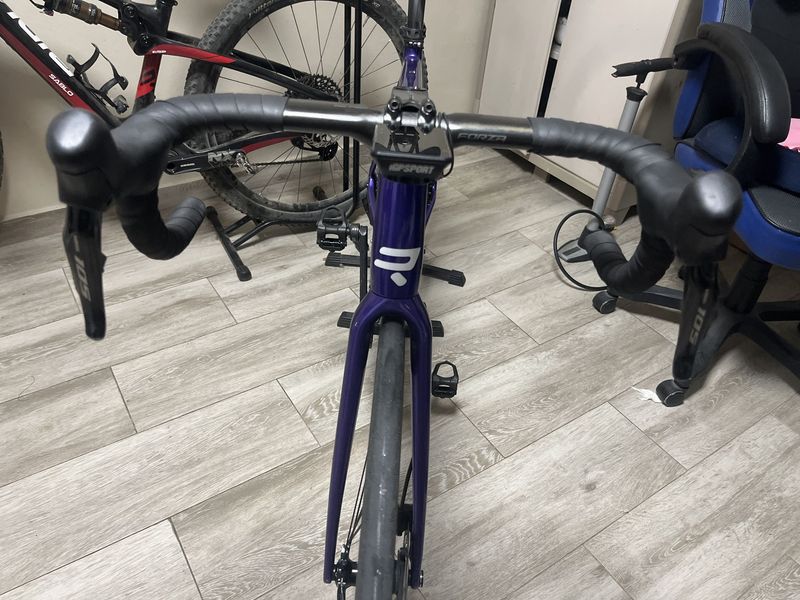 Ridley Helium Shimano 105 Di2 2024 Road & Gravel usato, Viola — immagine 32 di 32