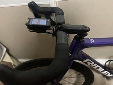 Ridley Helium Shimano 105 Di2 2024 Road & Gravel usato, Viola — immagine 6 di 32