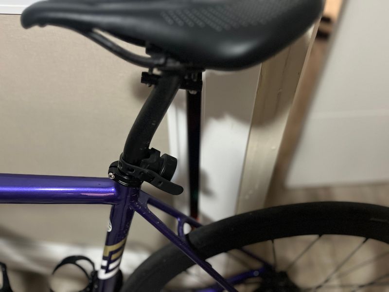 Ridley Helium Shimano 105 Di2 2024 Road & Gravel usato, Viola — immagine 5 di 32