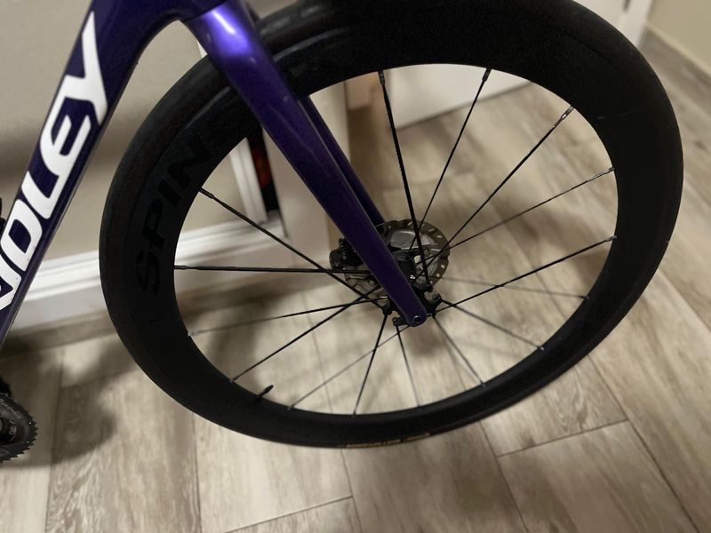 Ridley Helium Shimano 105 Di2 2024 Road & Gravel usato, Viola — immagine 20 di 32