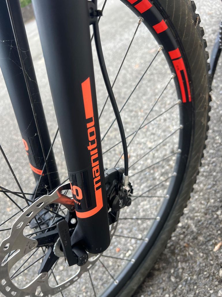 Used CUBE REACTION GTC SLT 2017 2017 Mountainbike, Black, 29, 27.5 — image 6 of 6