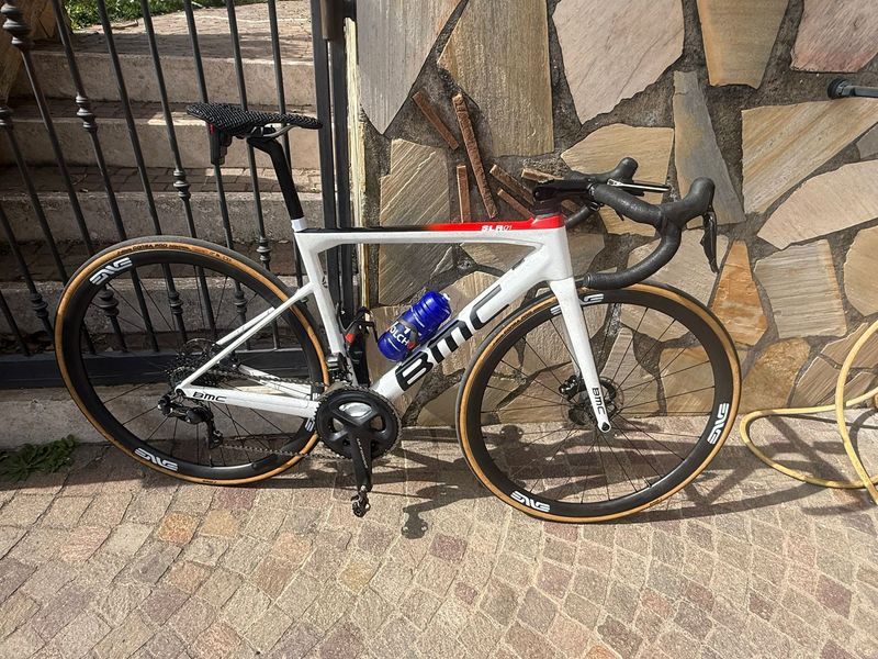 Gebrauchtes BMC Teammachine SLR01 DISC ONE 2019 Frameset 2019 Road & Gravel, Weiß — Bild 7 von 7