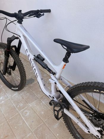 Canyon Torque Park AL 6 2024 2024 Mountainbike usato, Bianco — immagine 3 di 3