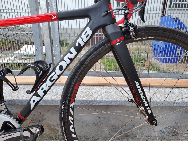 Used Argon 18 Corsa 2017 Road & Gravel, Red — image 3 of 4