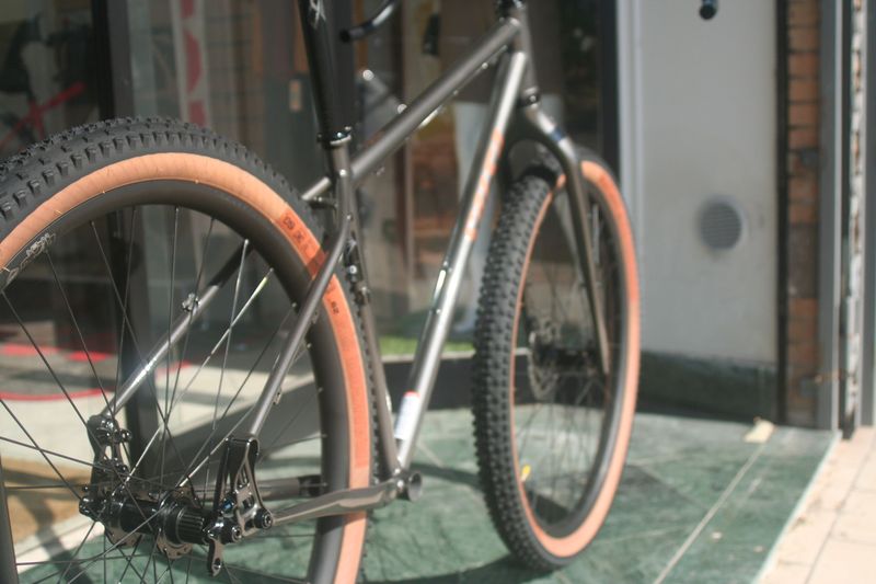 Used Salsa Fargo Frameset Frameset 2025 Road & Gravel, Light Gray — image 4 of 6