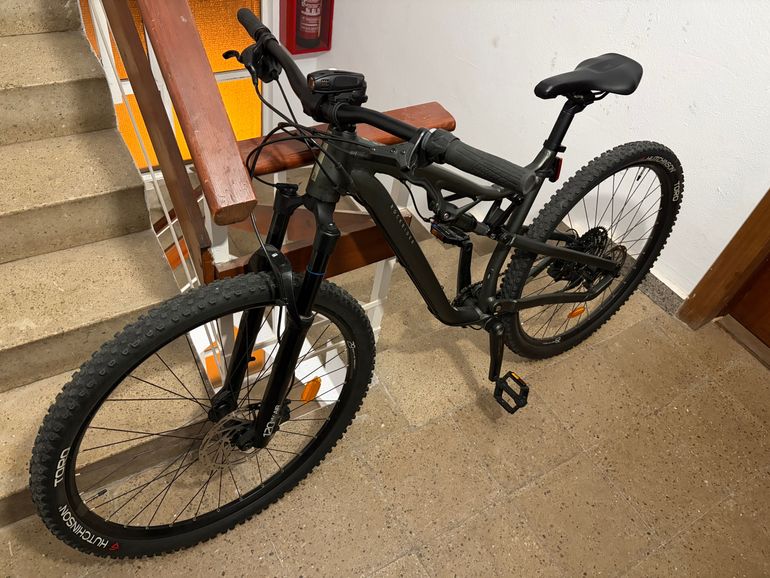 ROCKRIDER 540s 2025 Mountainbike usato, Verde — immagine 2 di 3