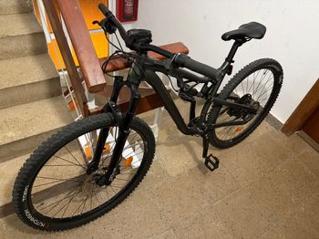 ROCKRIDER 540s 2025 Mountainbike usato, Verde — immagine 3 di 3