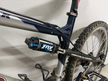 Used K2 K2 Razorback Comp – Full Suspension – Shimano XT 2006 Mountainbike, Light Gray — image 8 of 11