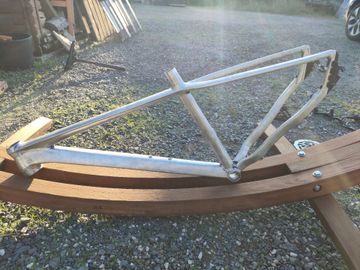 Gebrauchtes SUNN Tox Frameset 2018 Mountainbike, Hellgrau — Bild 2 von 6