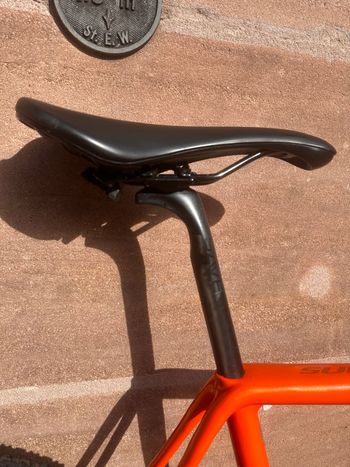 Used Cannondale SuperX Force 1 SE 2018 2018 Road & Gravel, Orange — image 5 of 7