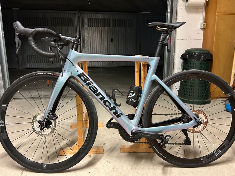 Used Bianchi Aria - Ultegra Di2 2022 2022 Road & Gravel, Light Gray — image 2 of 11