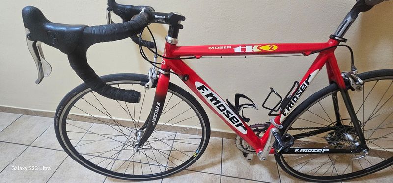 Used Francesco Moser F.moser Tk2 Alluninio 1992 Road & Gravel, Red — image 6 of 6