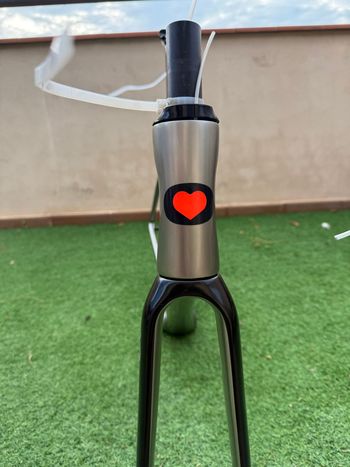 Used De Rosa Merak Ultegra Di2 Carbon 2021 Frameset 2021 Road & Gravel, Light Gray — image 3 of 7