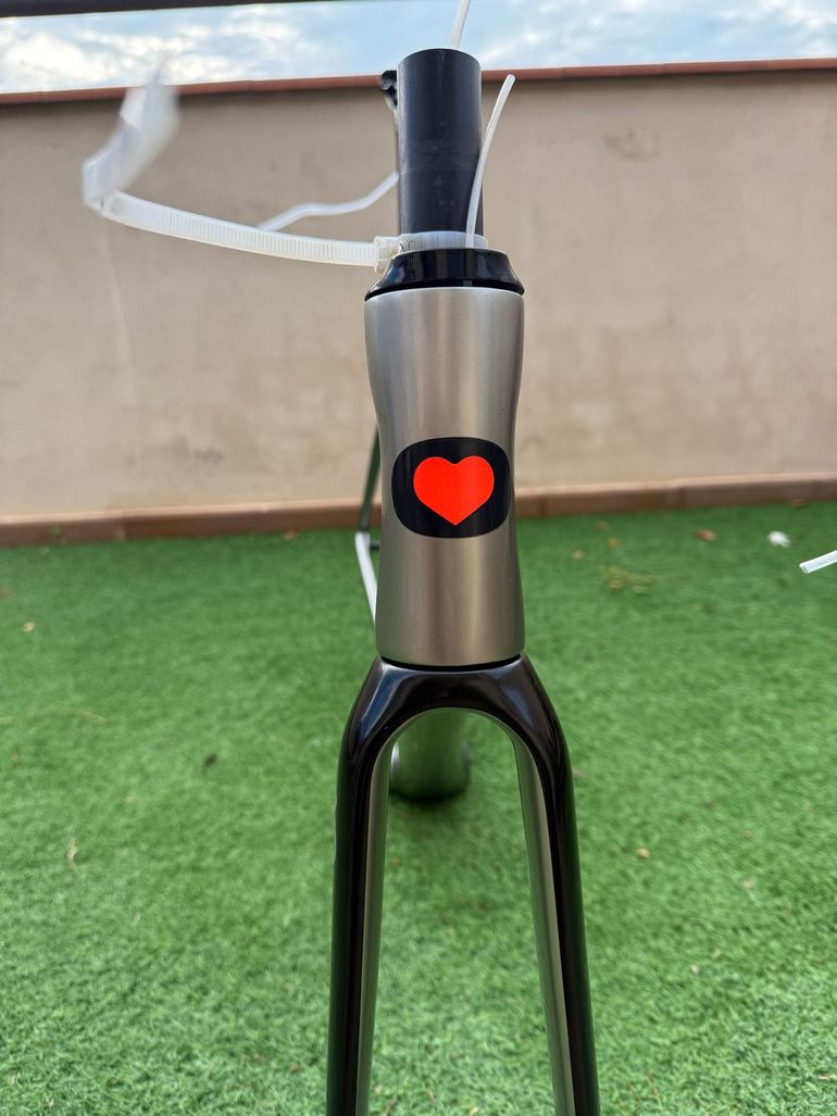 Used De Rosa Merak Ultegra Di2 Carbon 2021 Frameset 2021 Road & Gravel, Light Gray — image 3 of 7