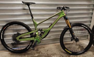 Used Cannondale Jekyll 1 2022 2022 Mountainbike, Green, 29 — image 1 of 7