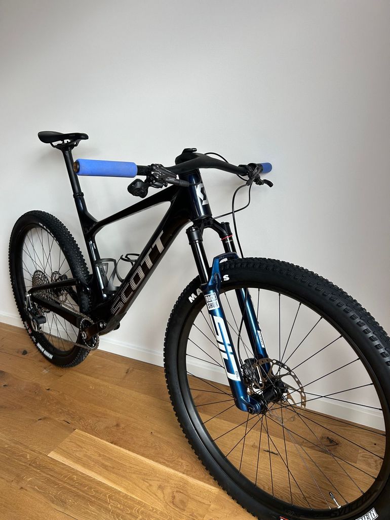Used Scott Spark Sram Eagle Transmission XX 2024 Mountainbike, Blue — image 1 of 9
