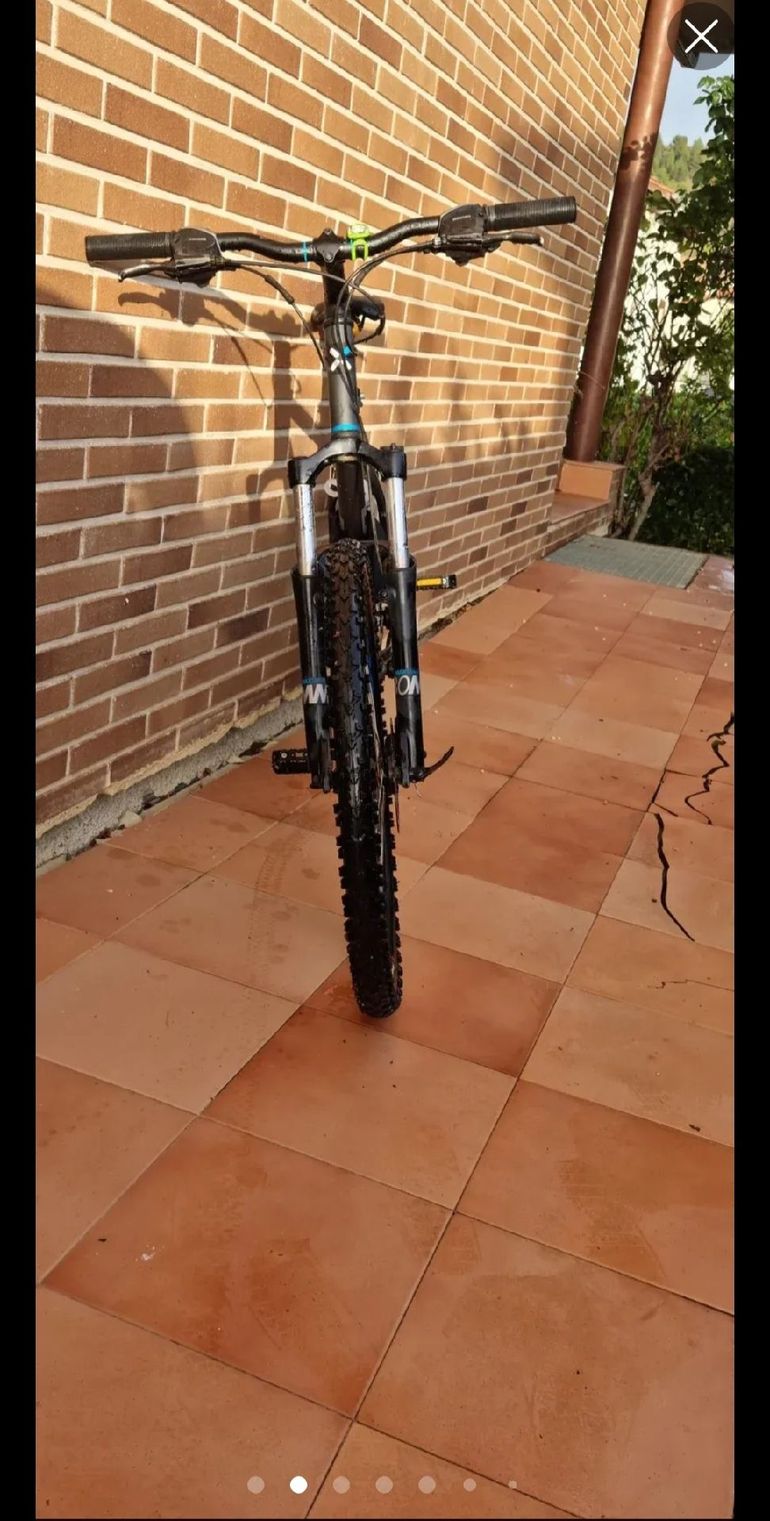Used ROCKRIDER Btwin Rockrider 500 2020 Mountainbike, Light Gray — image 4 of 7