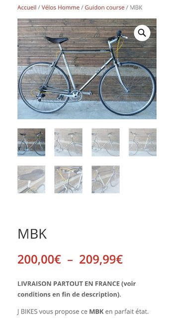Used Mercier Course 1970 Road & Gravel, Red — image 14 of 14