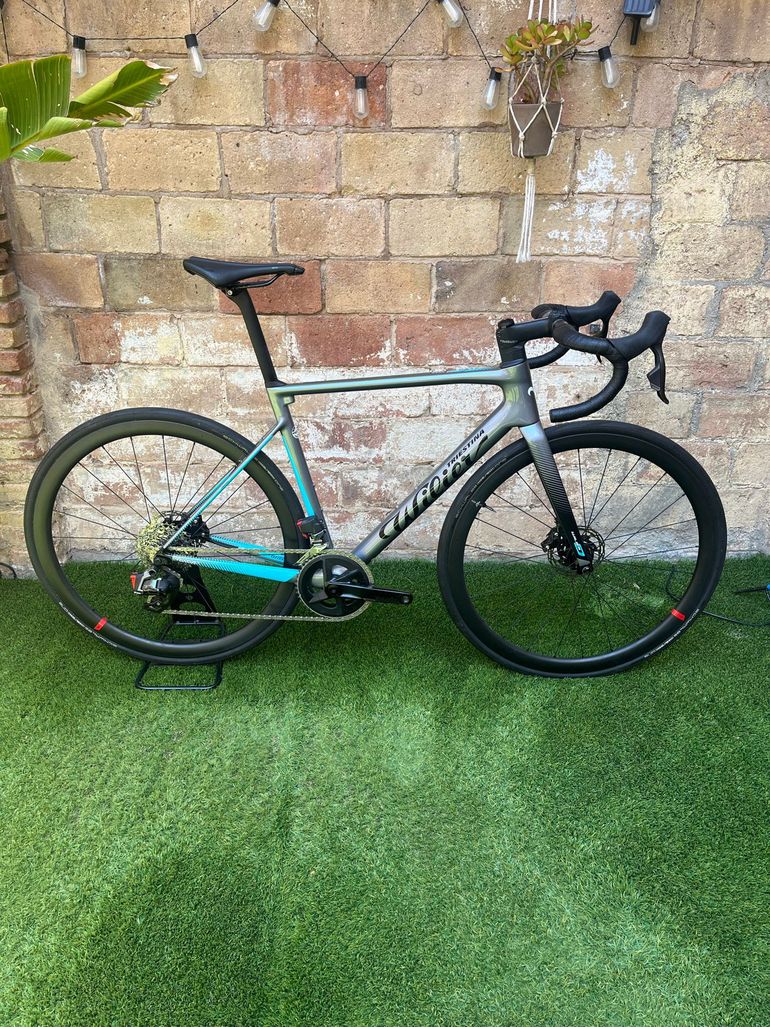 Used Wilier 0 SL SRAM RIVAL ETAP AXS 2x12 2023 2023 Road & Gravel, Light Gray — image 1 of 9