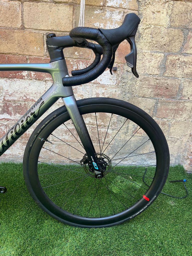 Used Wilier 0 SL SRAM RIVAL ETAP AXS 2x12 2023 2023 Road & Gravel, Light Gray — image 6 of 9