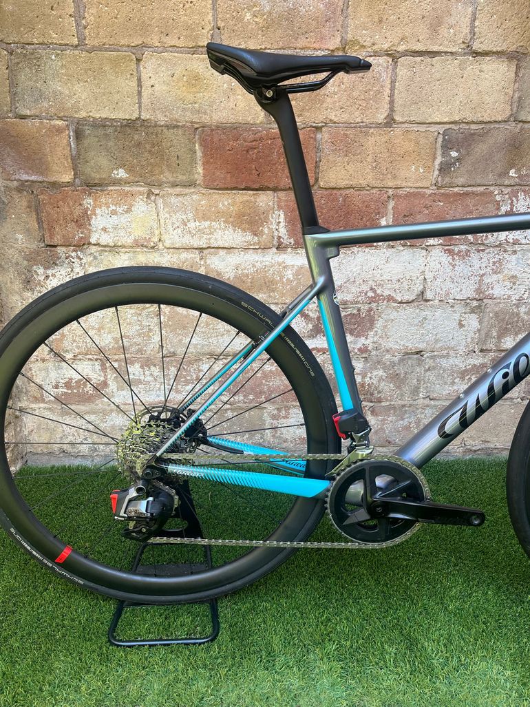 Used Wilier 0 SL SRAM RIVAL ETAP AXS 2x12 2023 2023 Road & Gravel, Light Gray — image 8 of 9