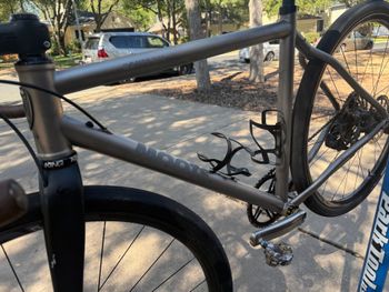 Used Moots Routt RSL SRAM FORCE XPLR AXS 1X WIDE 2022 2022 Road & Gravel, Light Gray — image 6 of 7