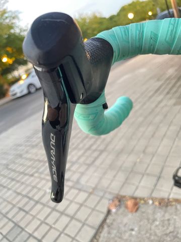 Bianchi Oltre Shimano Dura Ace Di2 2018 Road & Gravel usato, Verde — immagine 6 di 10