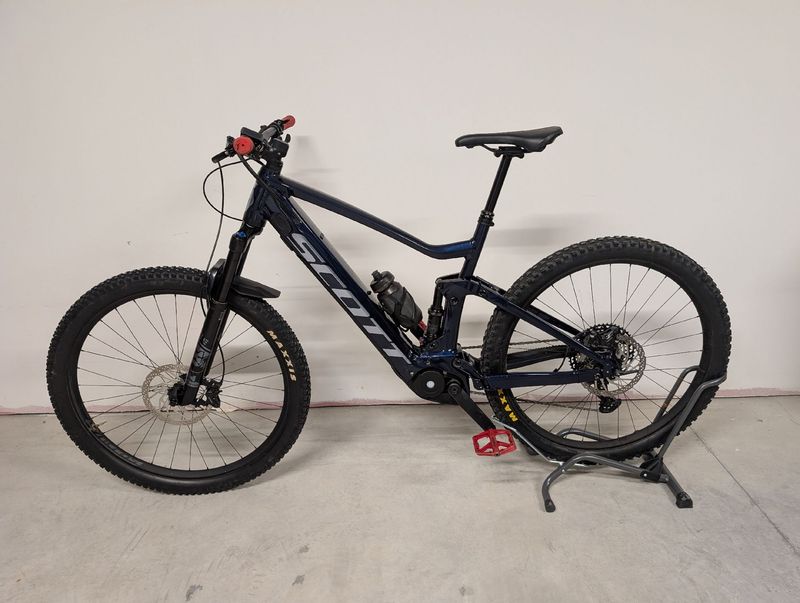 Used Scott Strike eRide 910 2020 2020 Mountainbike, Blue, 29 — image 2 of 20