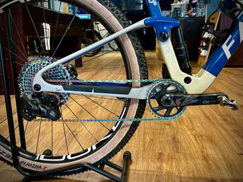 Used Factor LANDO Sram Eagle Transmission XX 2023 Mountainbike, Blue — image 2 of 7