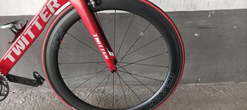Gebrauchtes Twitter Thunder 2020 Road & Gravel, Rot — Bild 2 von 7