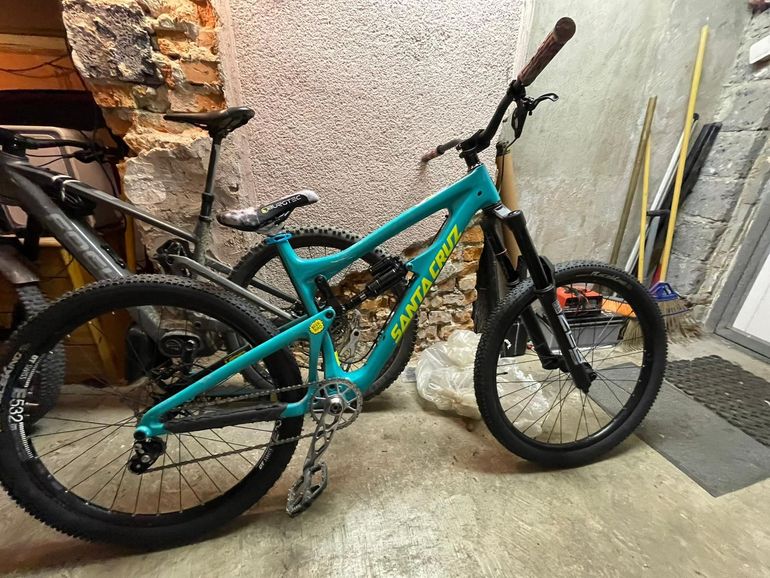 Used Santa Cruz Nomad 3 Cc 2017 Mountainbike, Blue — image 3 of 3