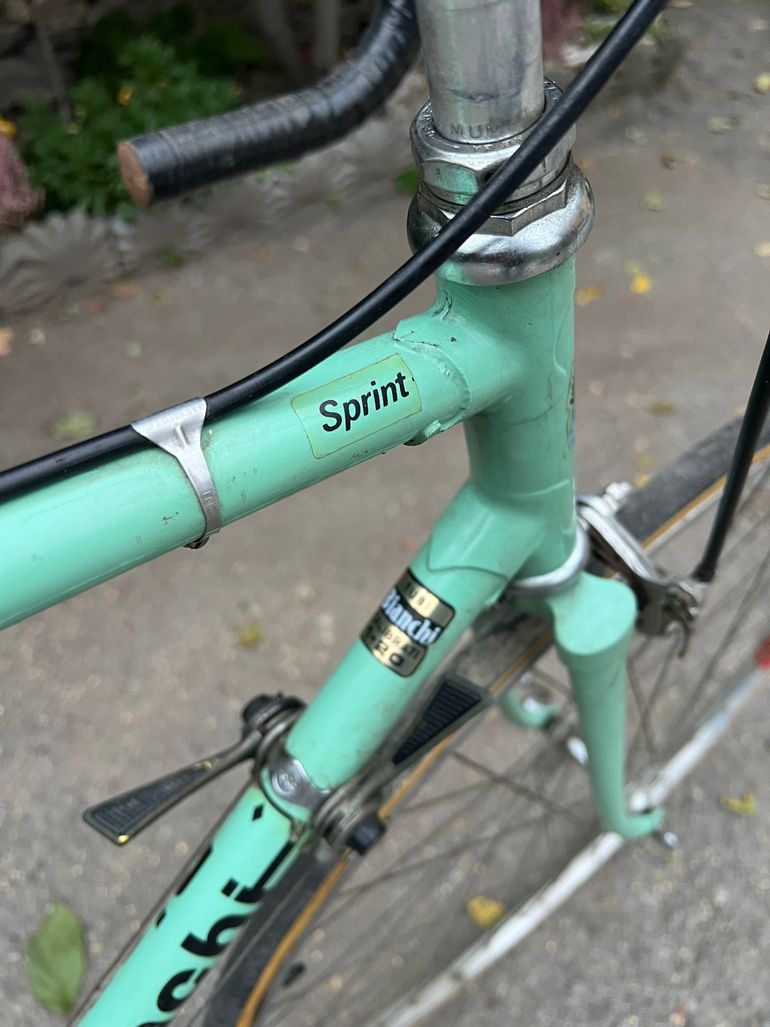KIT ADESIVI BICI vintage Bianchi Lusso