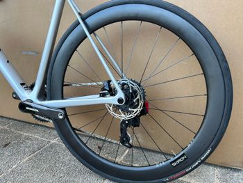 Used Ridley Helium SLX Disc 2024 SRAM Force ETap AXS 2024 Road & Gravel, Light Gray — image 8 of 17