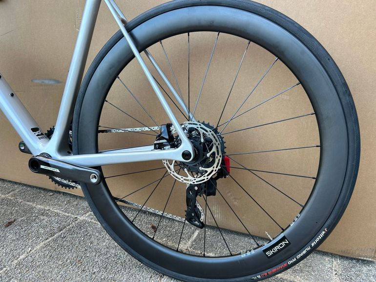 Used Ridley Helium SLX Disc 2024 SRAM Force ETap AXS 2024 Road & Gravel, Light Gray — image 8 of 17