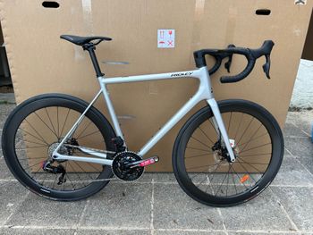Used Ridley Helium SLX Disc 2024 SRAM Force ETap AXS 2024 Road & Gravel, Light Gray — image 1 of 17