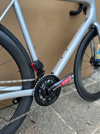 Used Ridley Helium SLX Disc 2024 SRAM Force ETap AXS 2024 Road & Gravel, Light Gray — image 13 of 17